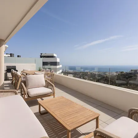 شقة Duplex Ph Sea Views-med Blue By Time And ماربيا